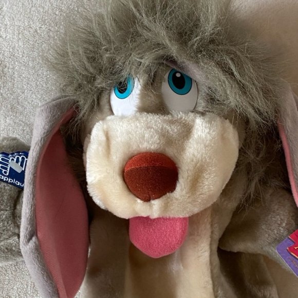 Vintage Applause Pooka Anastasia Dog plush puppet 1997 with tags 10”. - Picture 2 of 10
